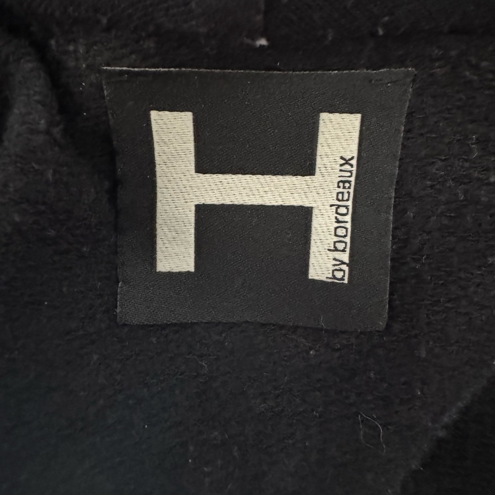 Bordeaux Black Textured Fabric - Picture 3 of 4